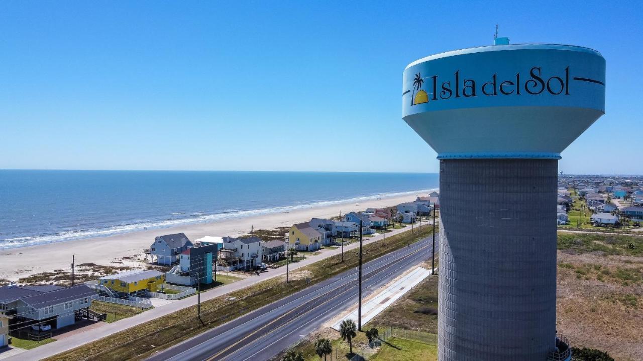 One-Of-A-Kind Beach Home With Lounge Bar Game Room Galveston Exterior photo